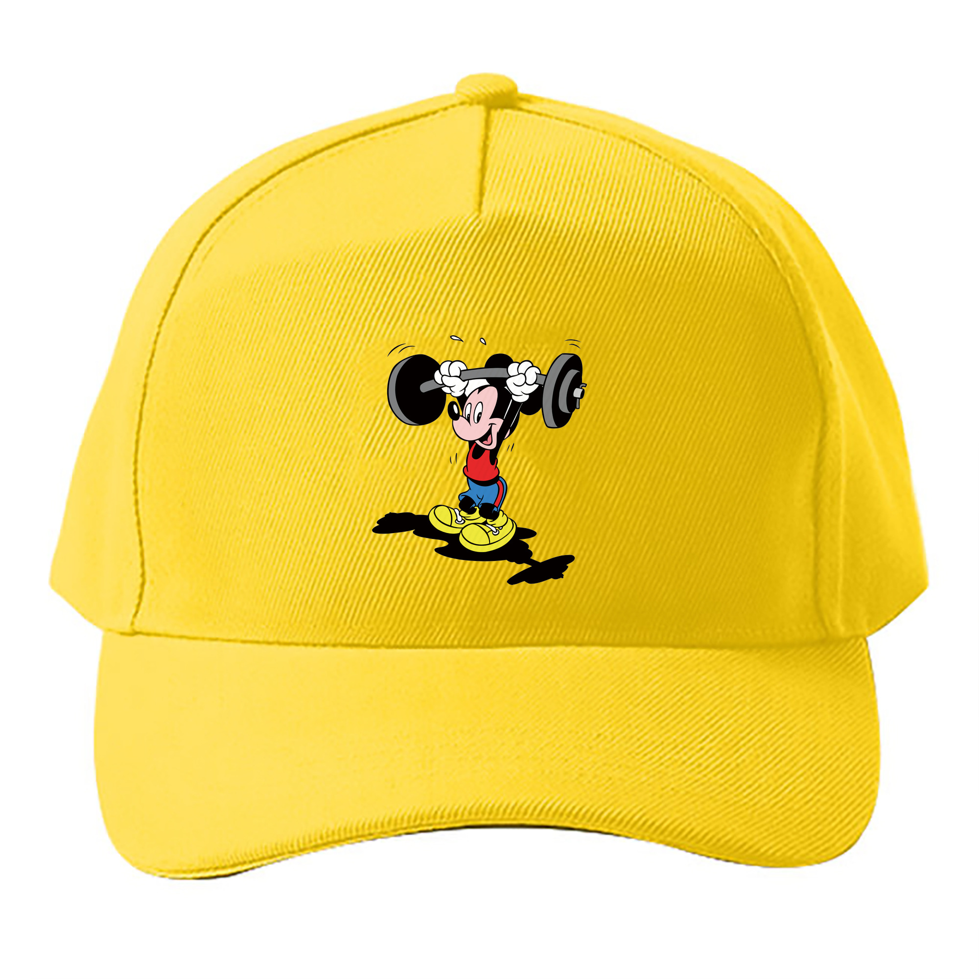 （画像用） ミッキーマウス Mickey Mouse ベースボールキャップ 綿100％ 男女兼用 帽子 スポーツ